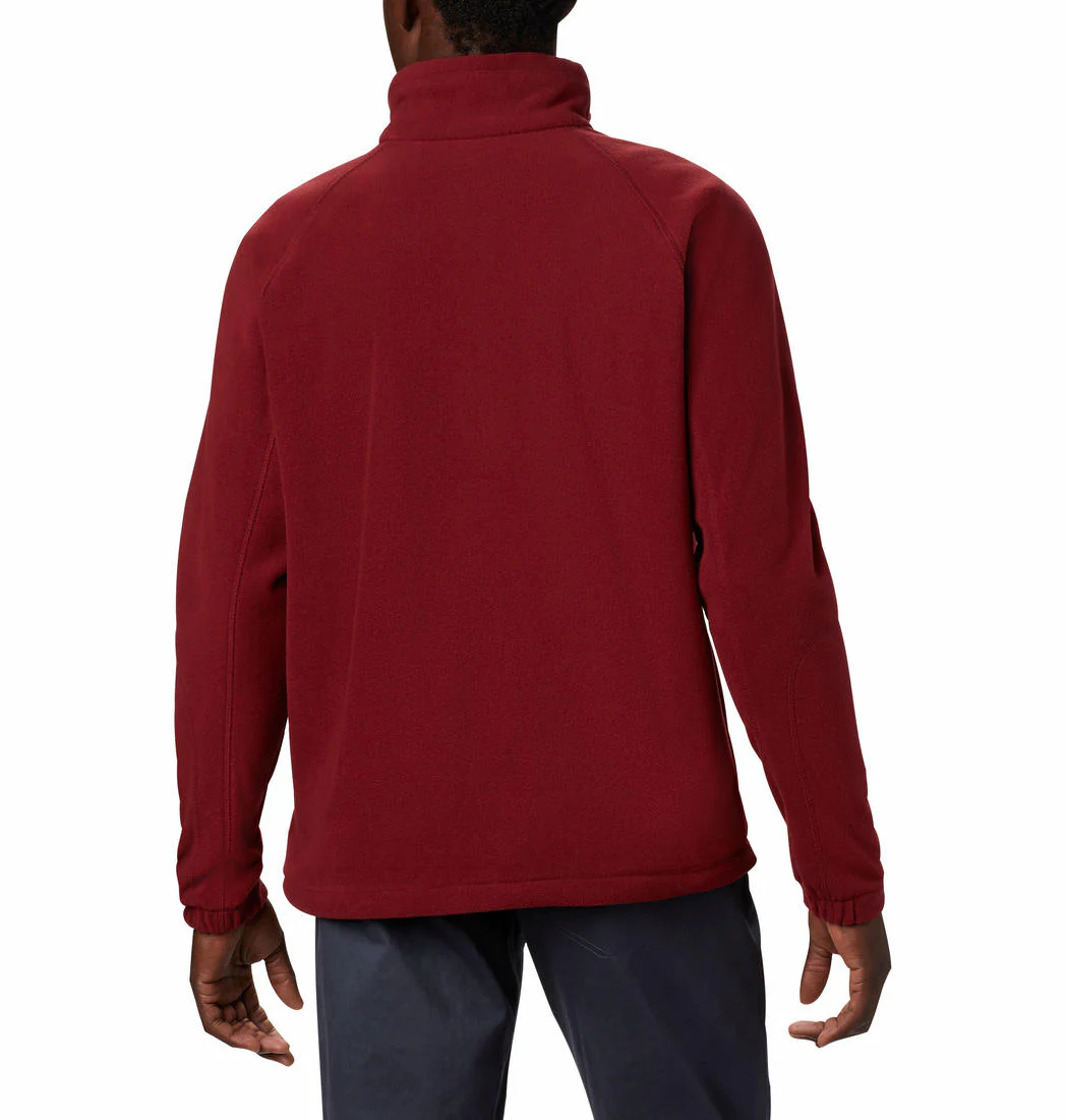 Columbia Men Pink Fast Trek II Full Zip Fleece - Image 6