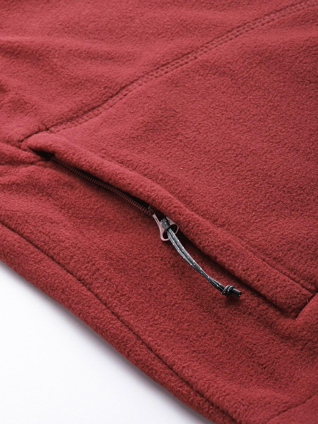 Columbia Men Pink Fast Trek II Full Zip Fleece - Image 8