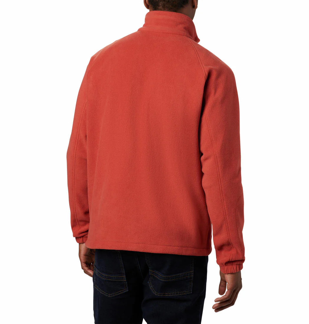 Columbia Men Orange Fast Trek II Full Zip Fleece - Image 2