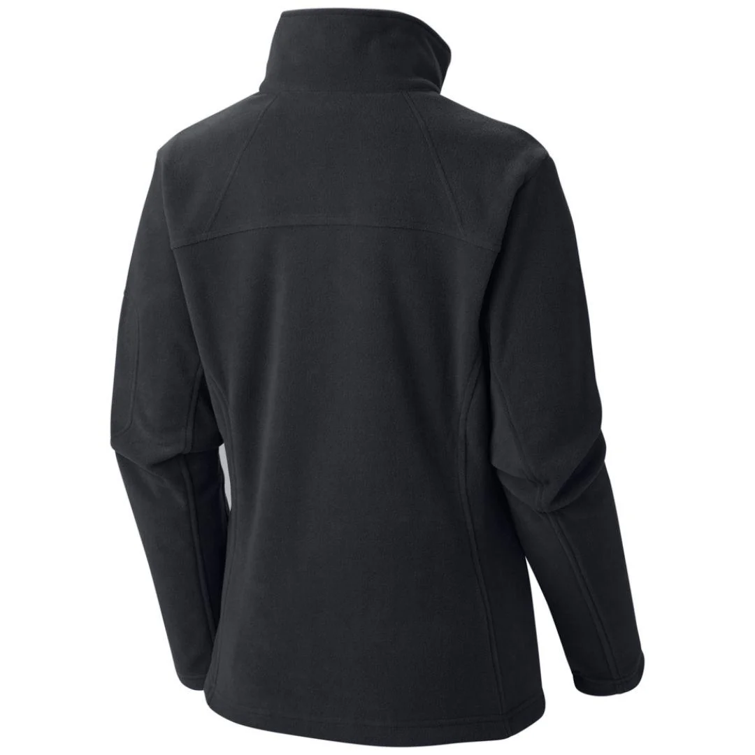 Columbia Women Black Fast Trek II Full Zip Fleece Jacket - Image 2