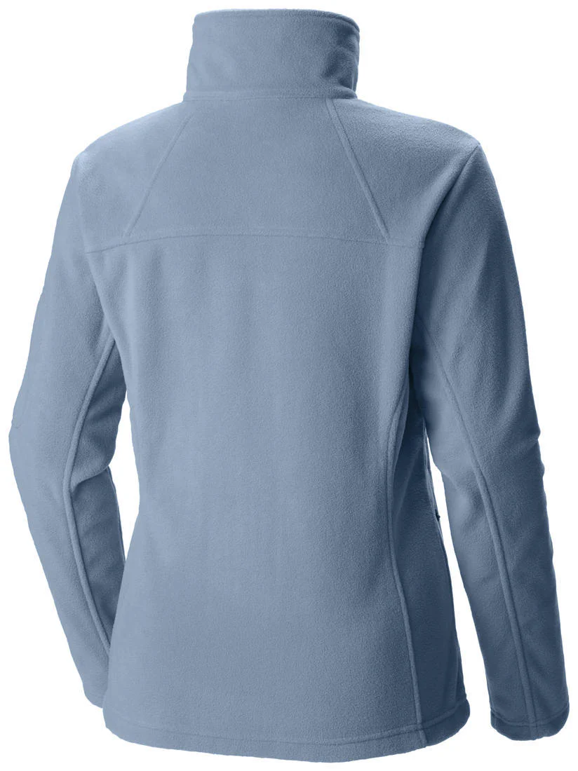 Columbia Women Blue Fast Trek II Full Zip Fleece Jacket - Image 2