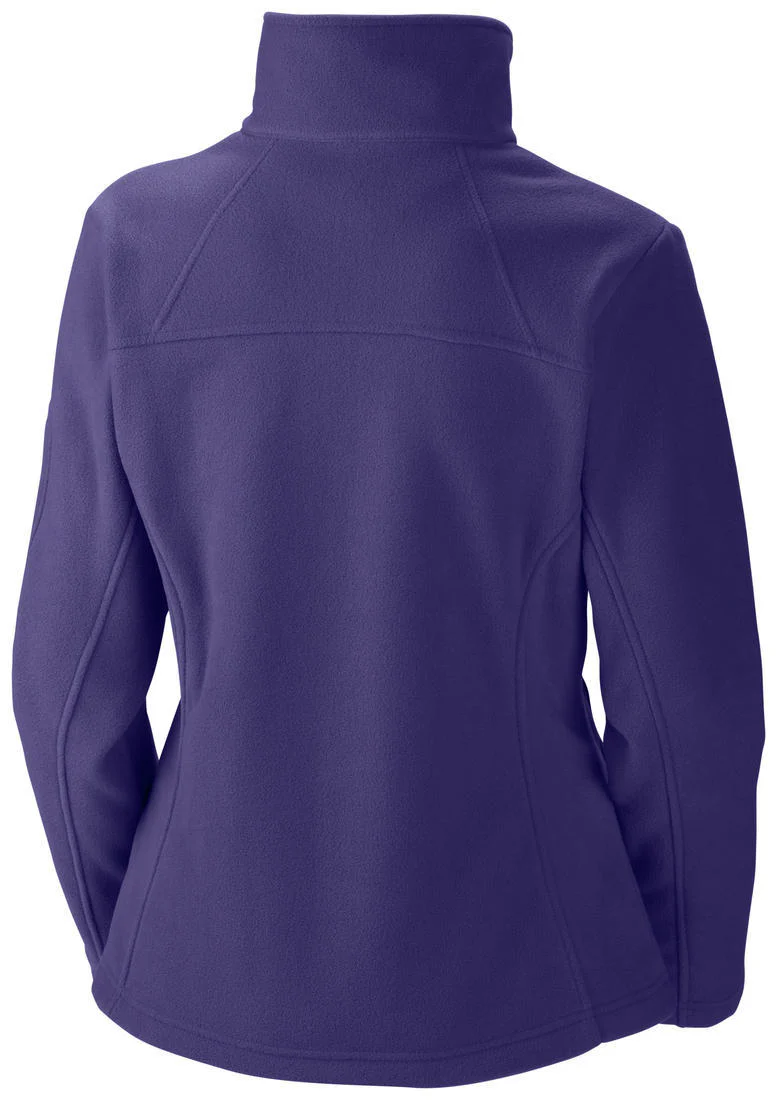 Columbia Women Purple Fast Trek II Full Zip Fleece Jacket - Image 2