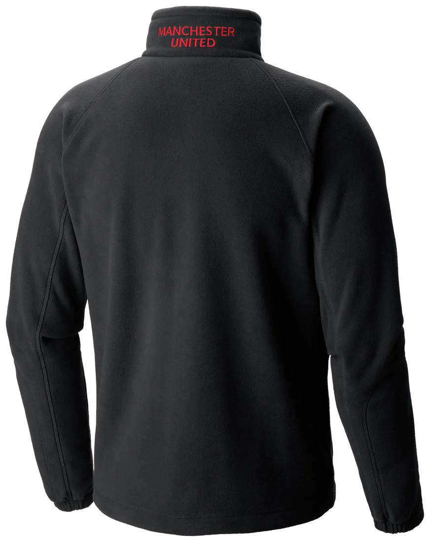 Columbia Men Black Fast Trek II Full Zip Fleece Jacket - Image 2