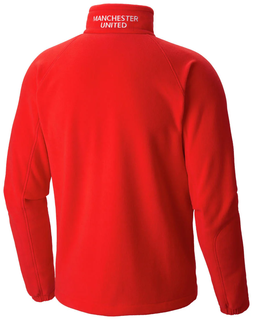 Columbia Men Red Fast Trek II Full Zip Fleece Jacket - Image 2