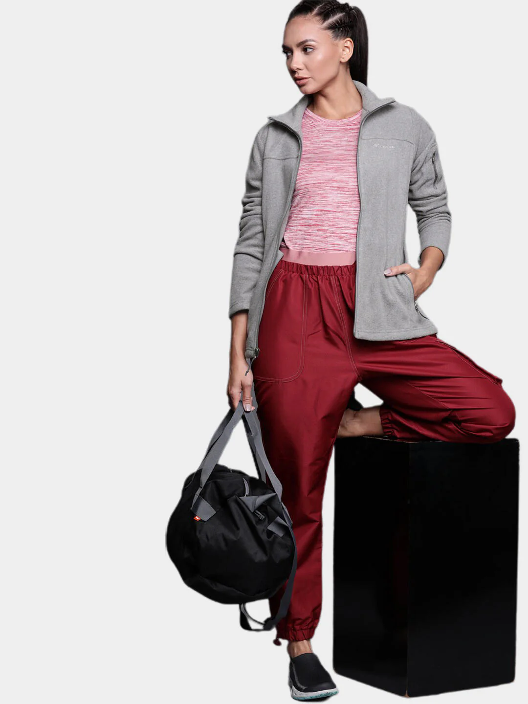 Columbia Women Grey Fast Trek II Jacket - Image 10