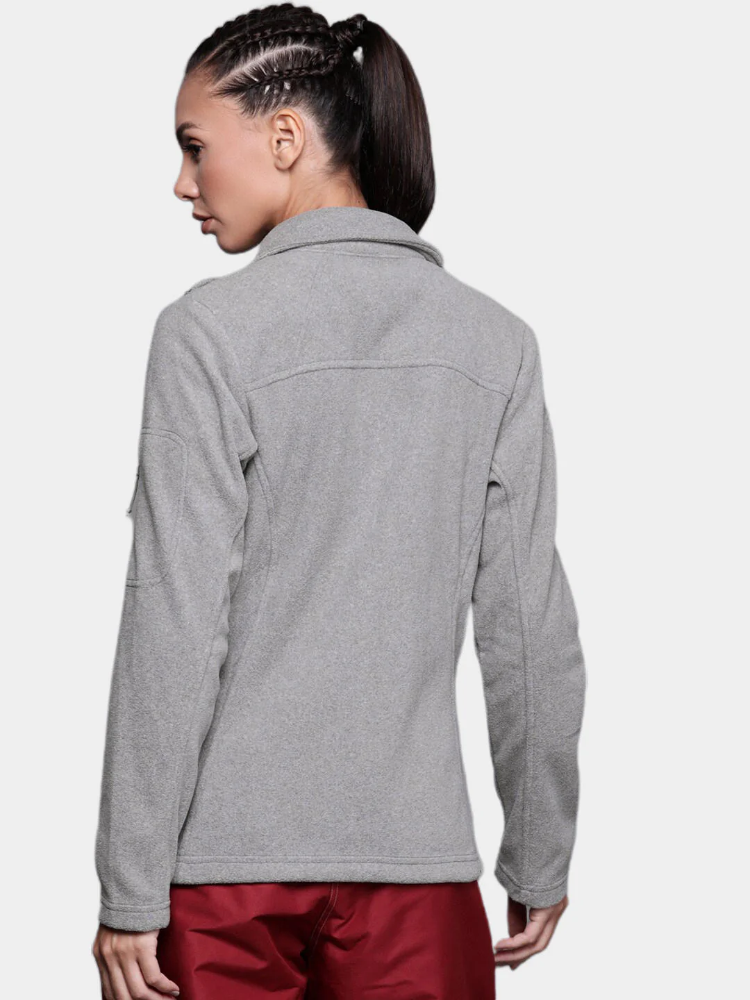Columbia Women Grey Fast Trek II Jacket - Image 11