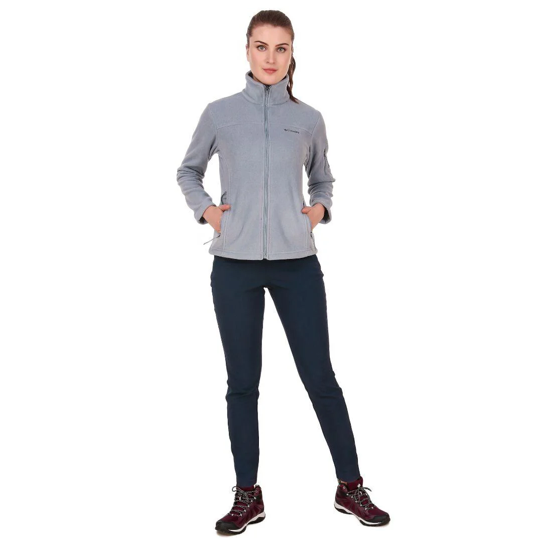 Columbia Women Grey Fast Trek II Jacket - Image 2