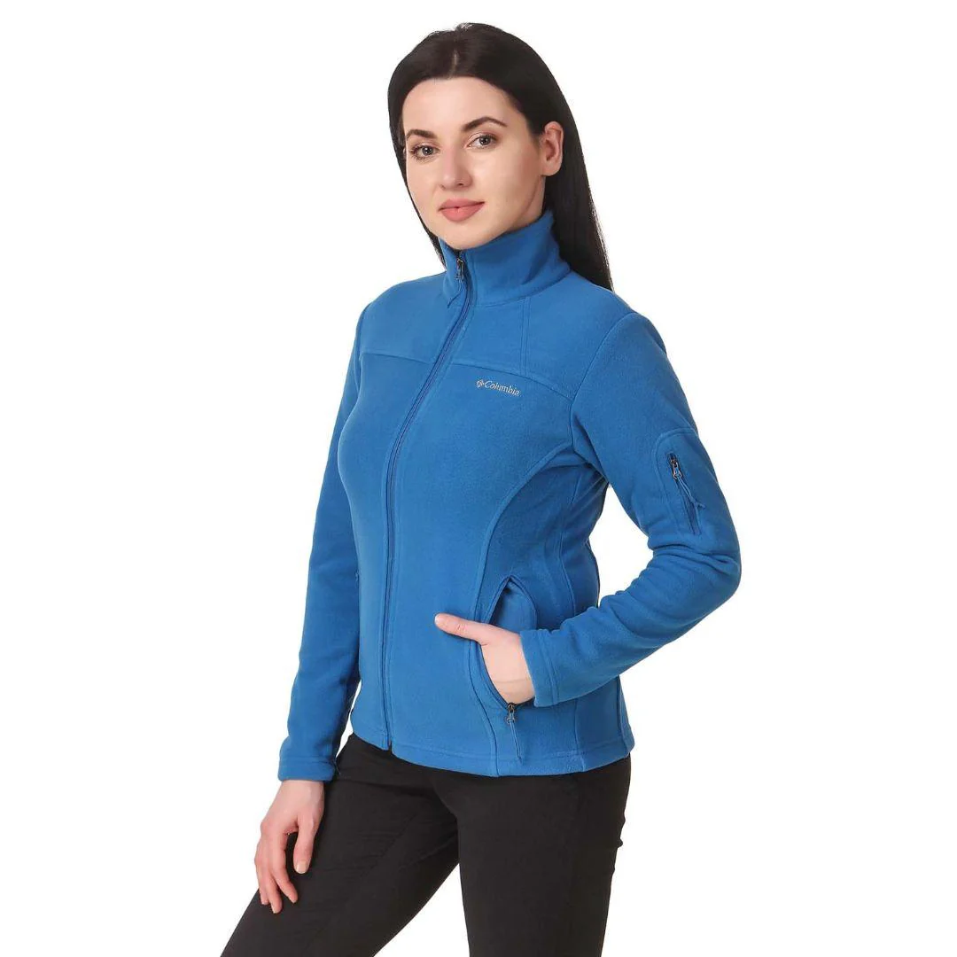 Columbia Women Blue Fast Trek II Jacket - Image 6