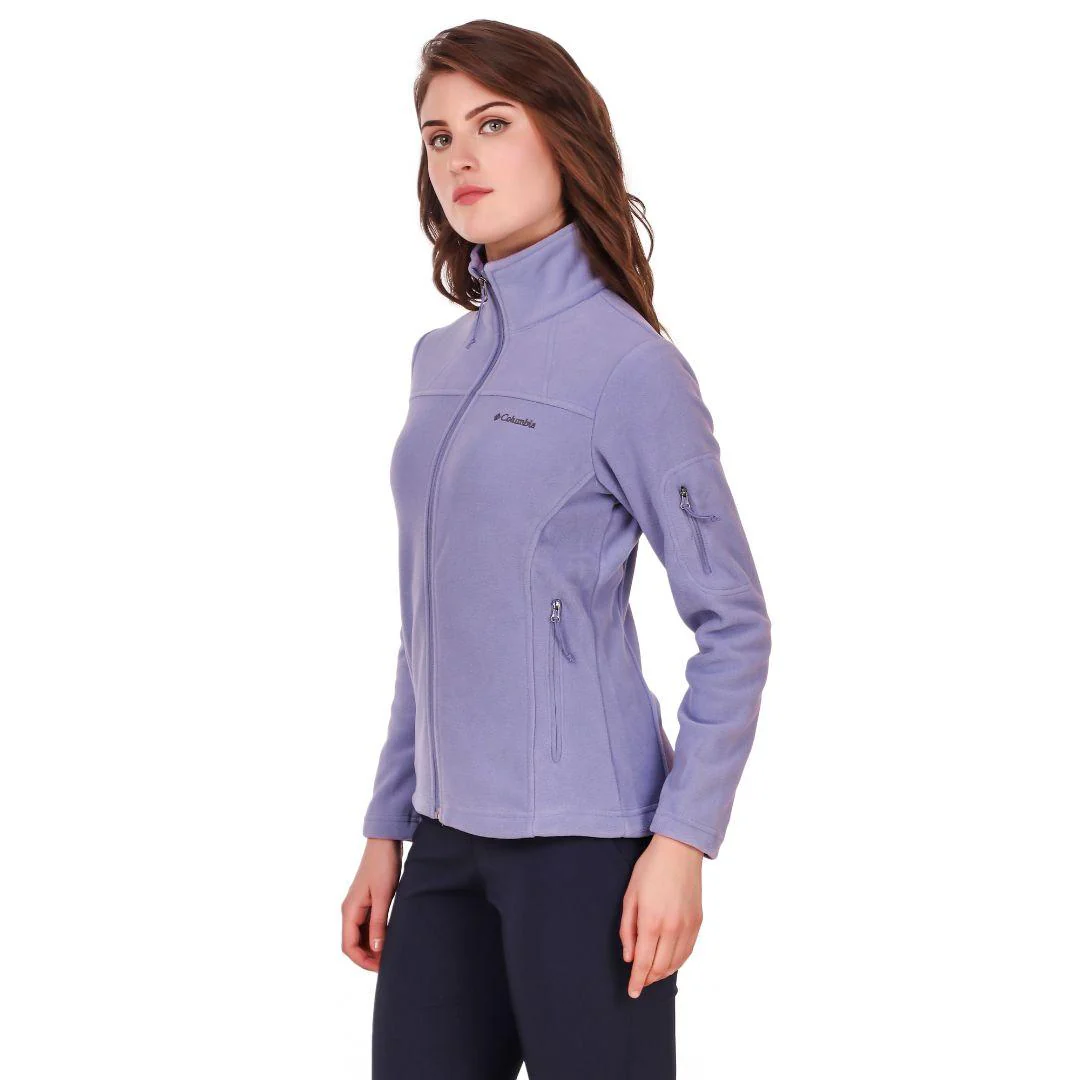 Columbia Women Purple Fast Trek II Jacket - Image 5