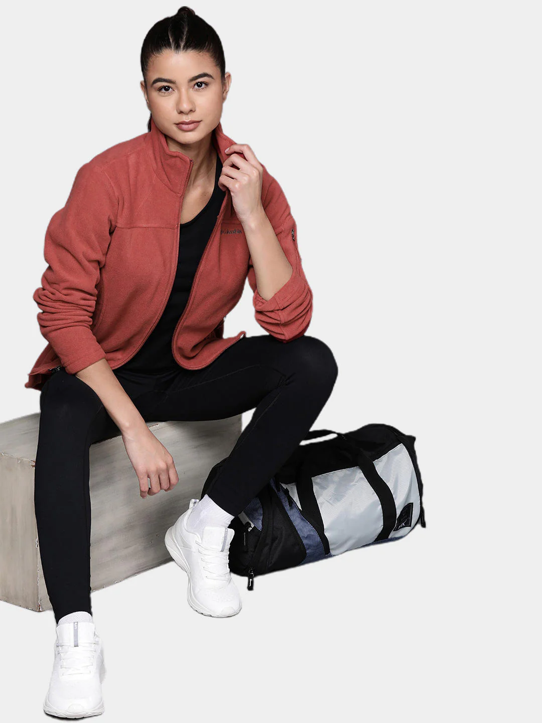 Columbia Women Red Fast Trek II Jacket - Image 11