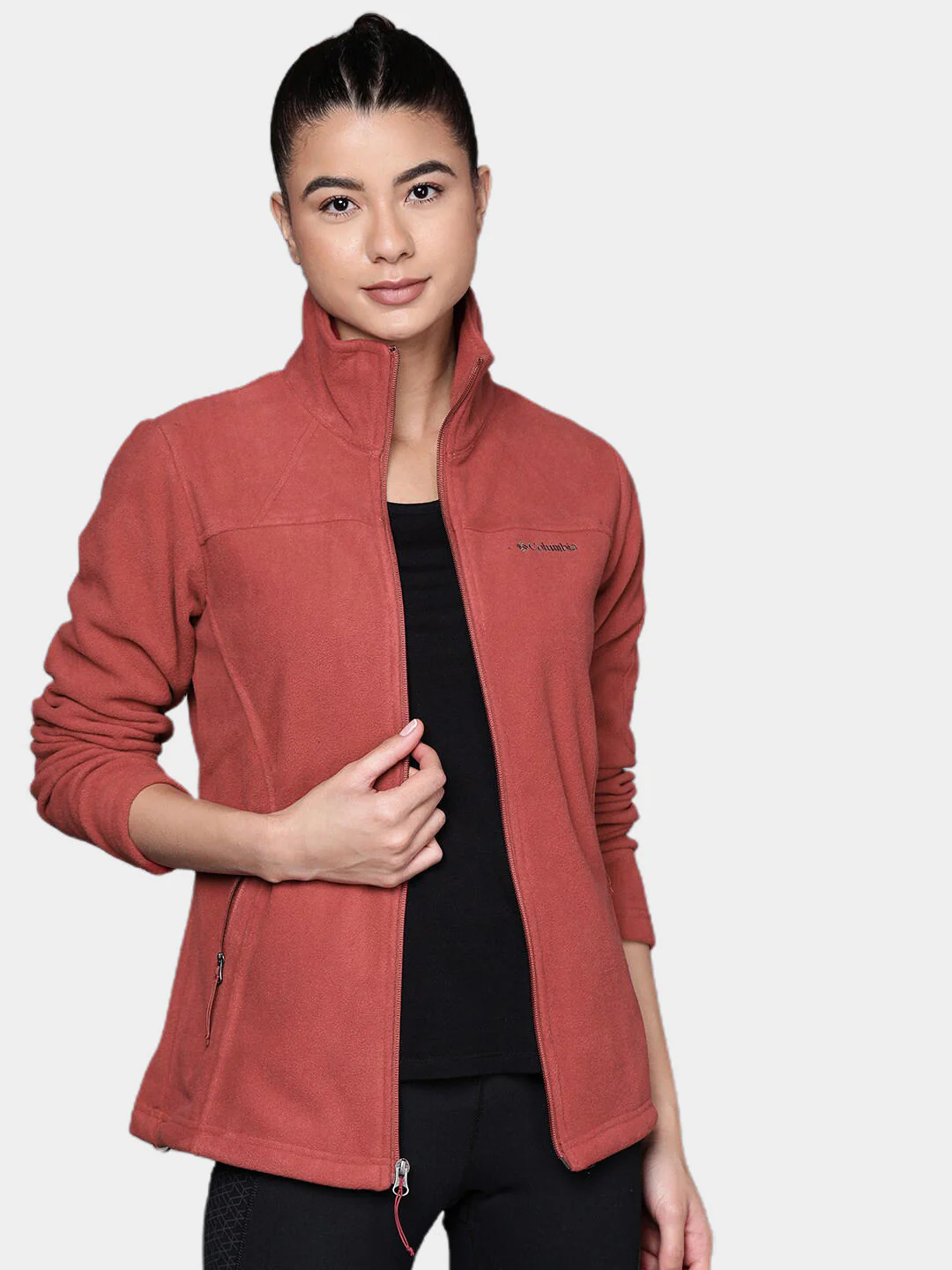 Columbia Women Red Fast Trek II Jacket - Image 12