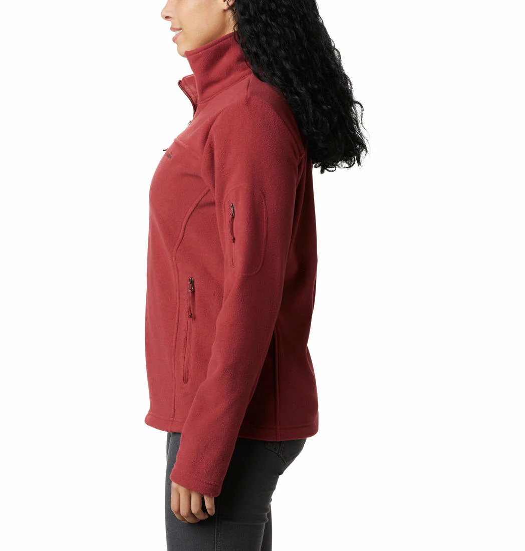 Columbia Women Red Fast Trek II Jacket - Image 2
