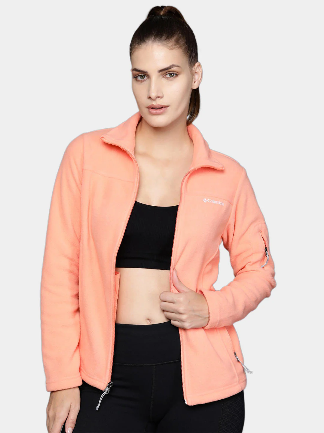 Columbia Women Peach Fast Trek II Jacket - Image 10