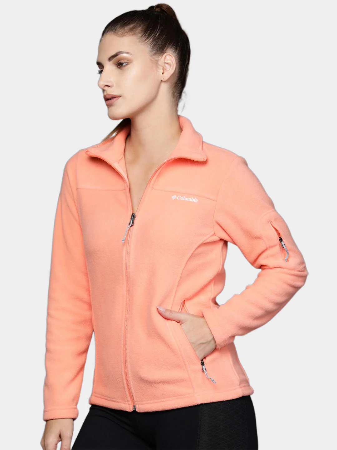 Columbia Women Peach Fast Trek II Jacket - Image 11
