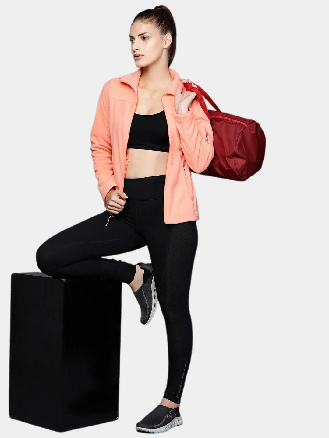 Columbia Women Peach Fast Trek II Jacket - Image 12
