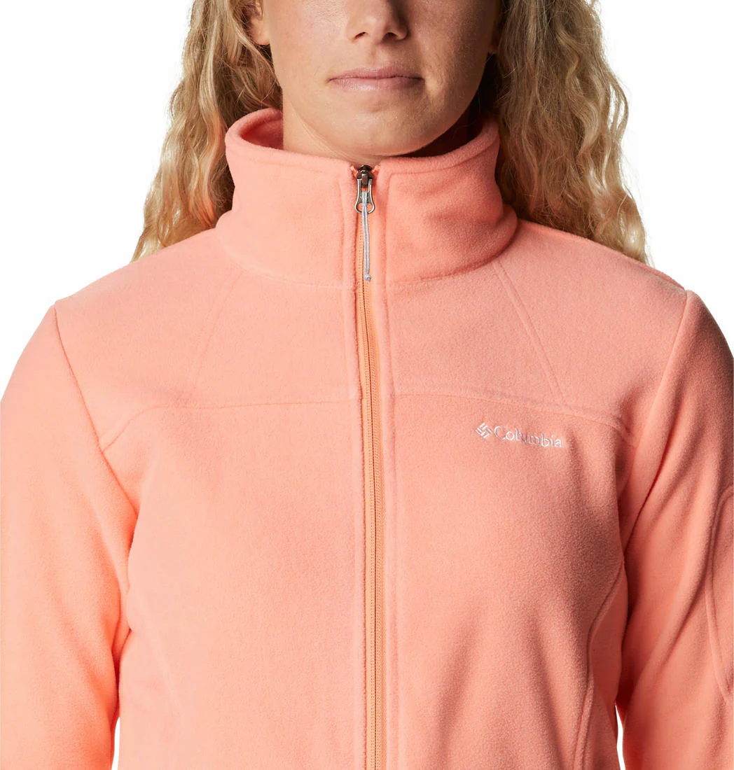 Columbia Women Peach Fast Trek II Jacket - Image 2