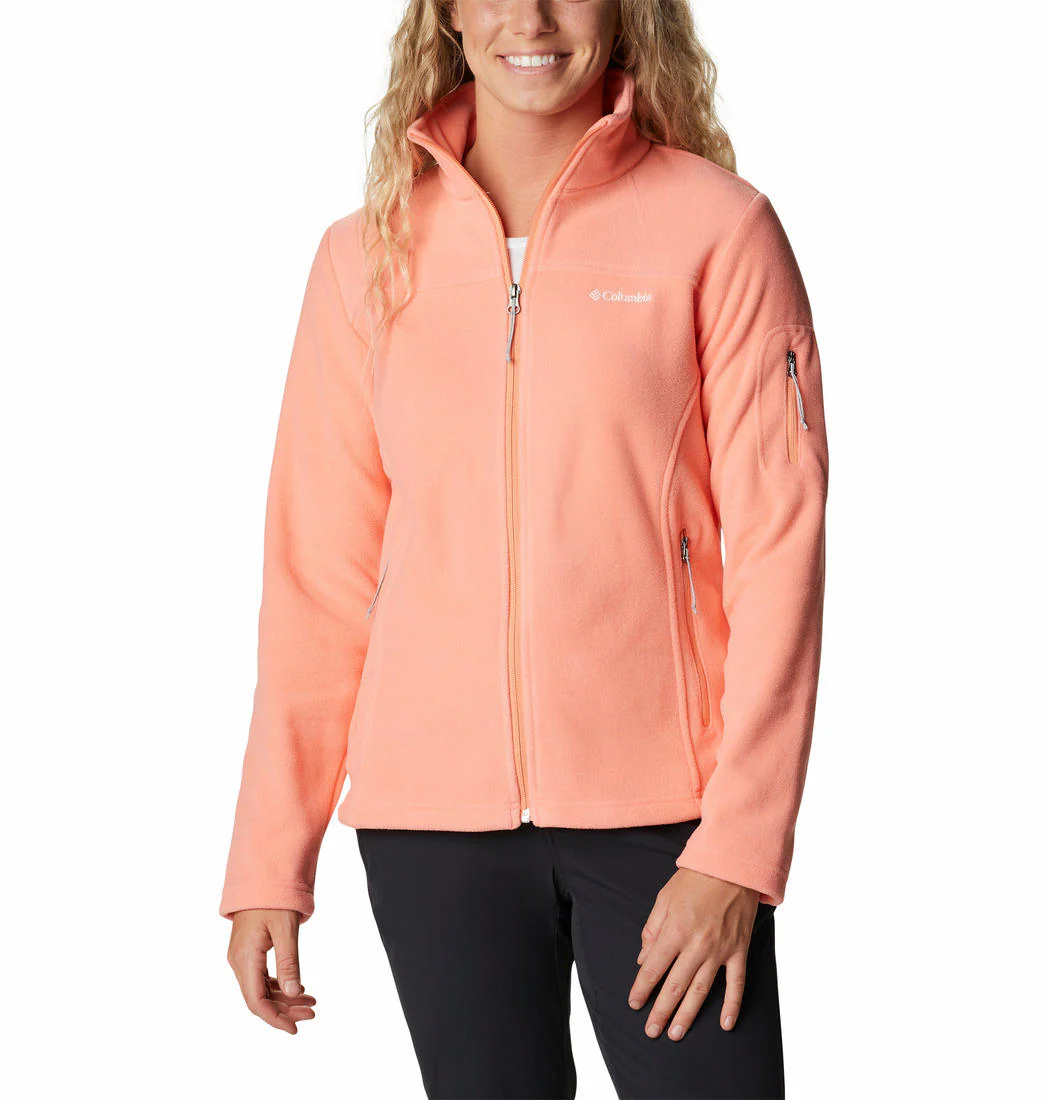Columbia Women Peach Fast Trek II Jacket - Image 5