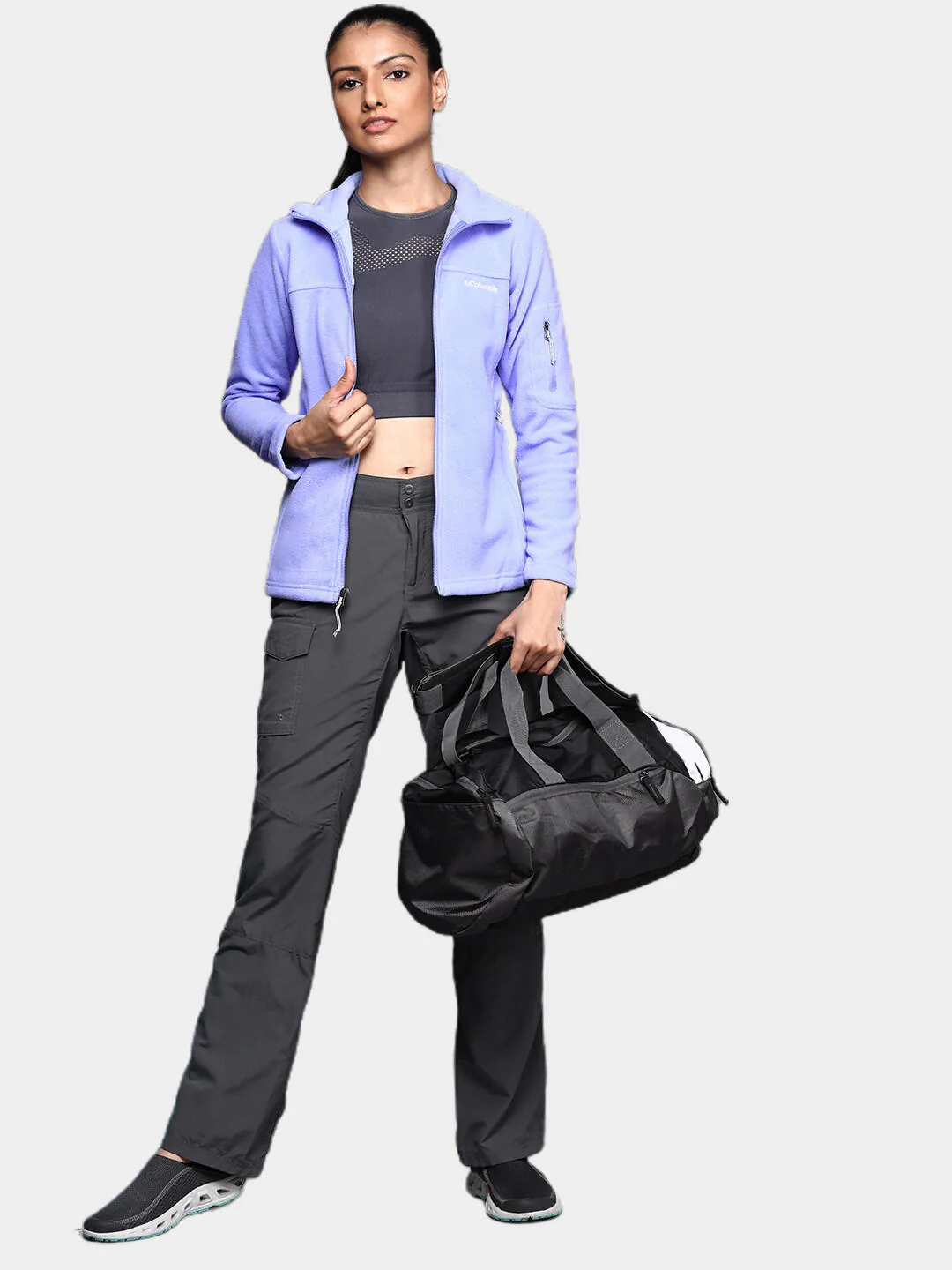 Columbia Women Purple Fast Trek II Jacket - Image 10