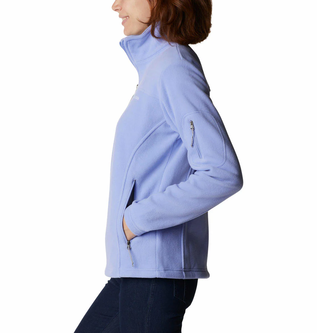 Columbia Women Purple Fast Trek II Jacket - Image 2
