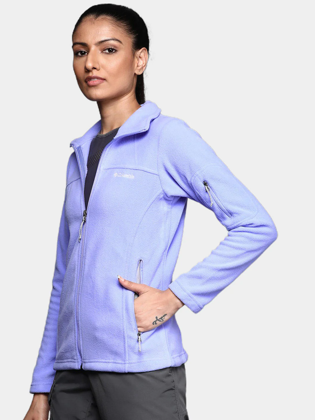 Columbia Women Purple Fast Trek II Jacket - Image 9