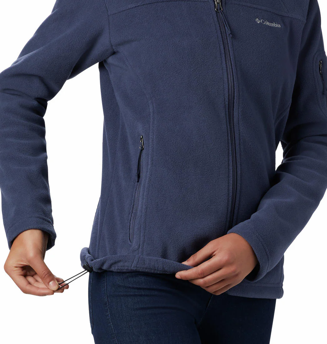 Columbia Women Navy Blue Fast Trek II Jacket - Image 2