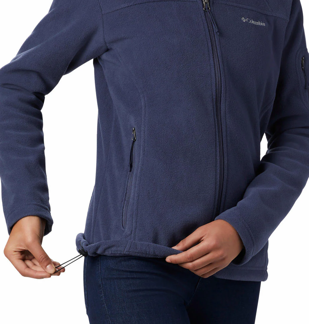 Columbia Women Navy Blue Fast Trek II Jacket - Image 3