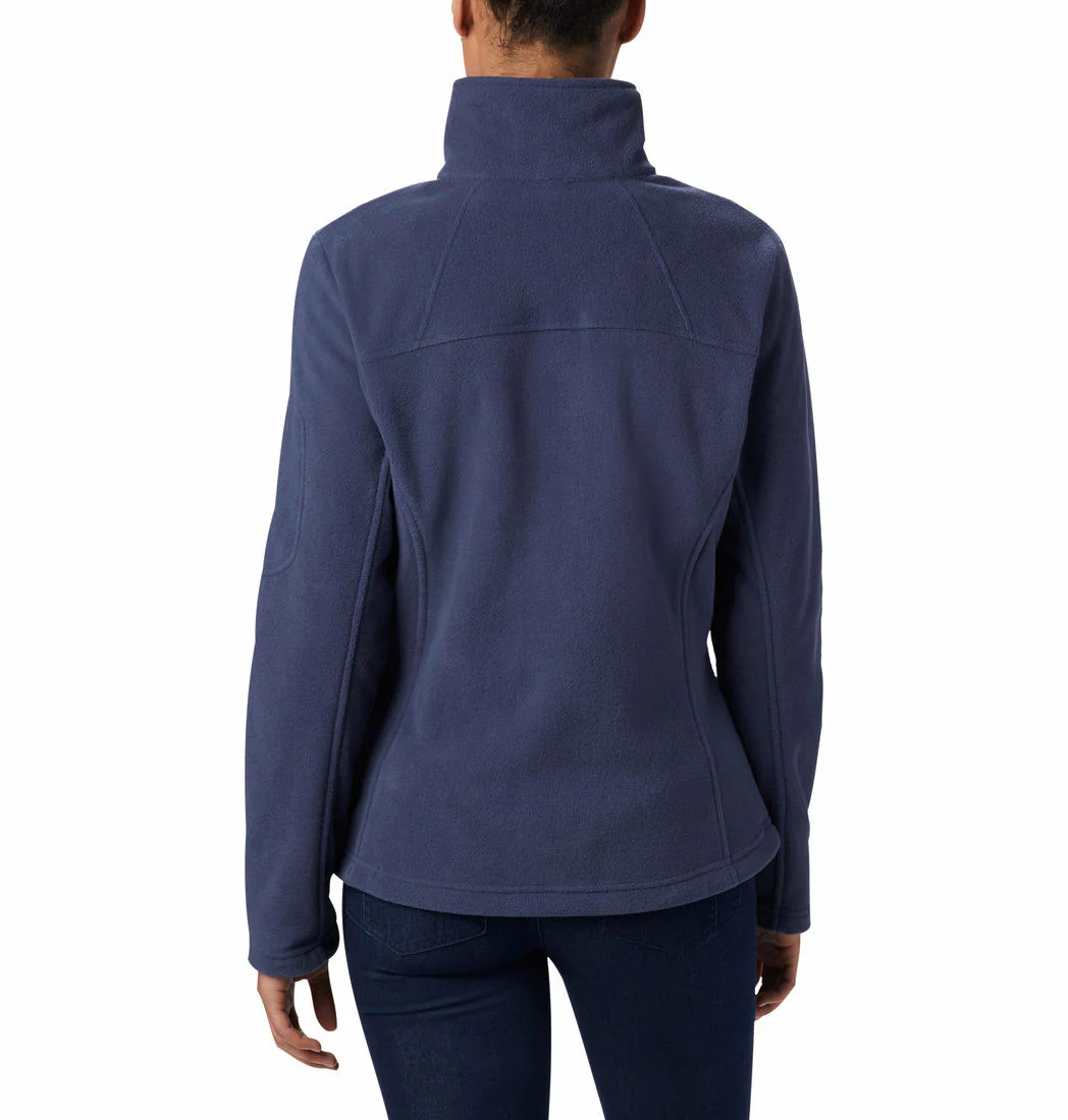 Columbia Women Navy Blue Fast Trek II Jacket - Image 4