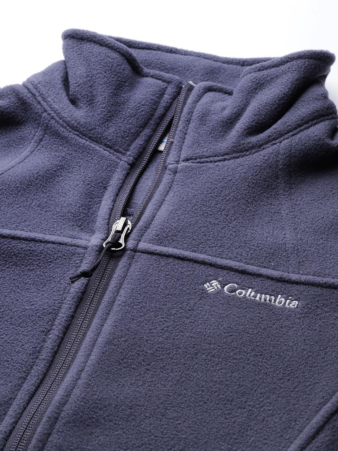 Columbia Women Navy Blue Fast Trek II Jacket - Image 5