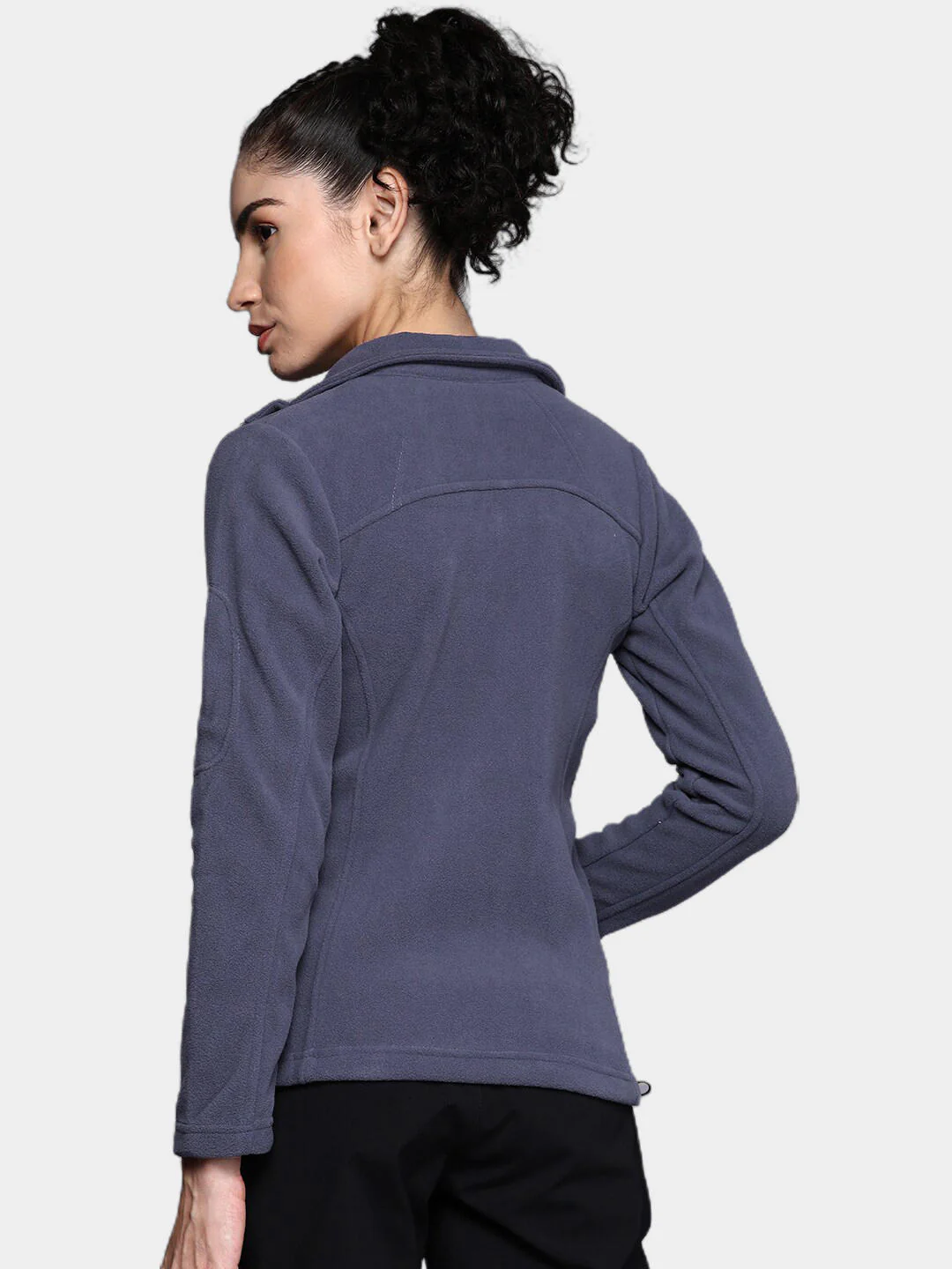 Columbia Women Navy Blue Fast Trek II Jacket - Image 9