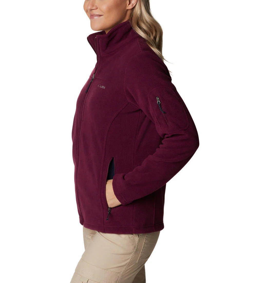 Columbia Women Purple Fast Trek II Jacket - Image 2