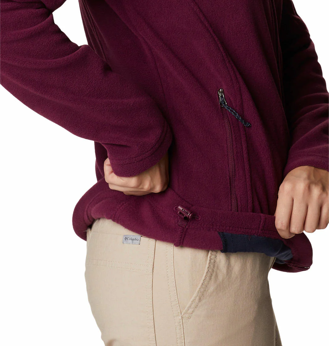 Columbia Women Purple Fast Trek II Jacket - Image 5