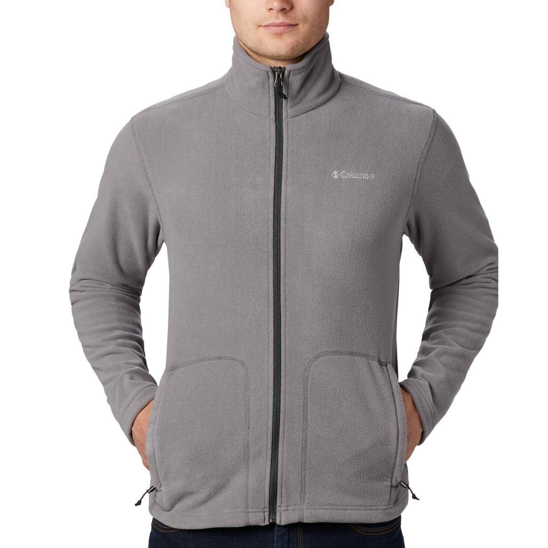 Columbia Men Grey Fast Trek Light Full Zip Fleece - Image 2