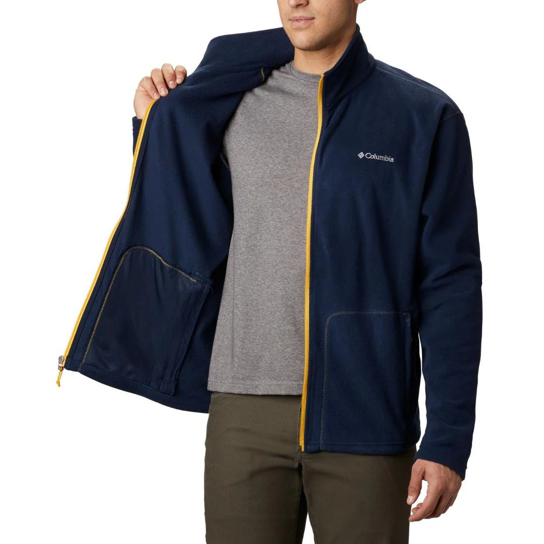 Columbia Men Blue Fast Trek Light Full Zip Fleece - Image 5