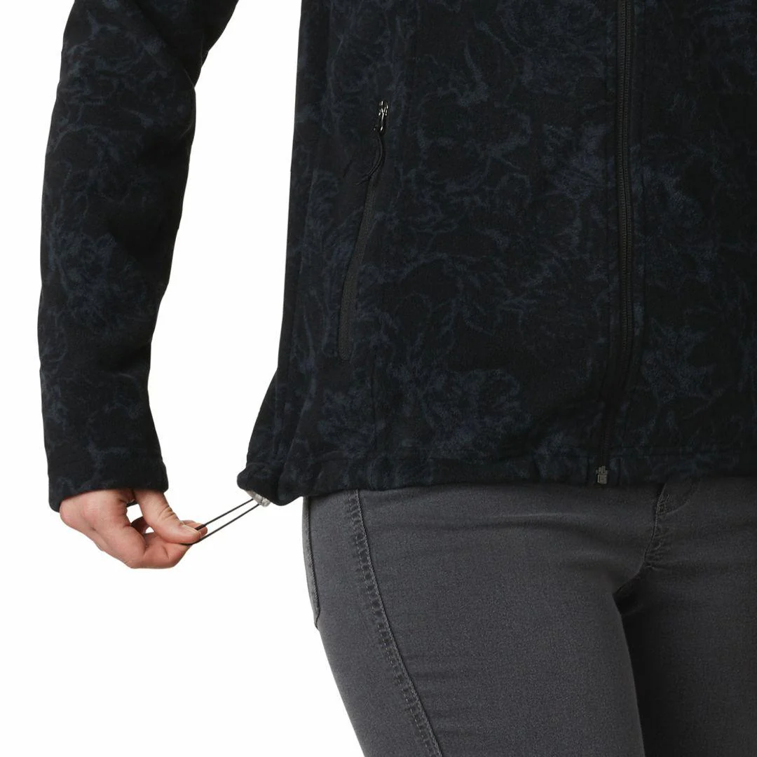 Columbia Women Black Fast Trek Printed Jkt - Image 4