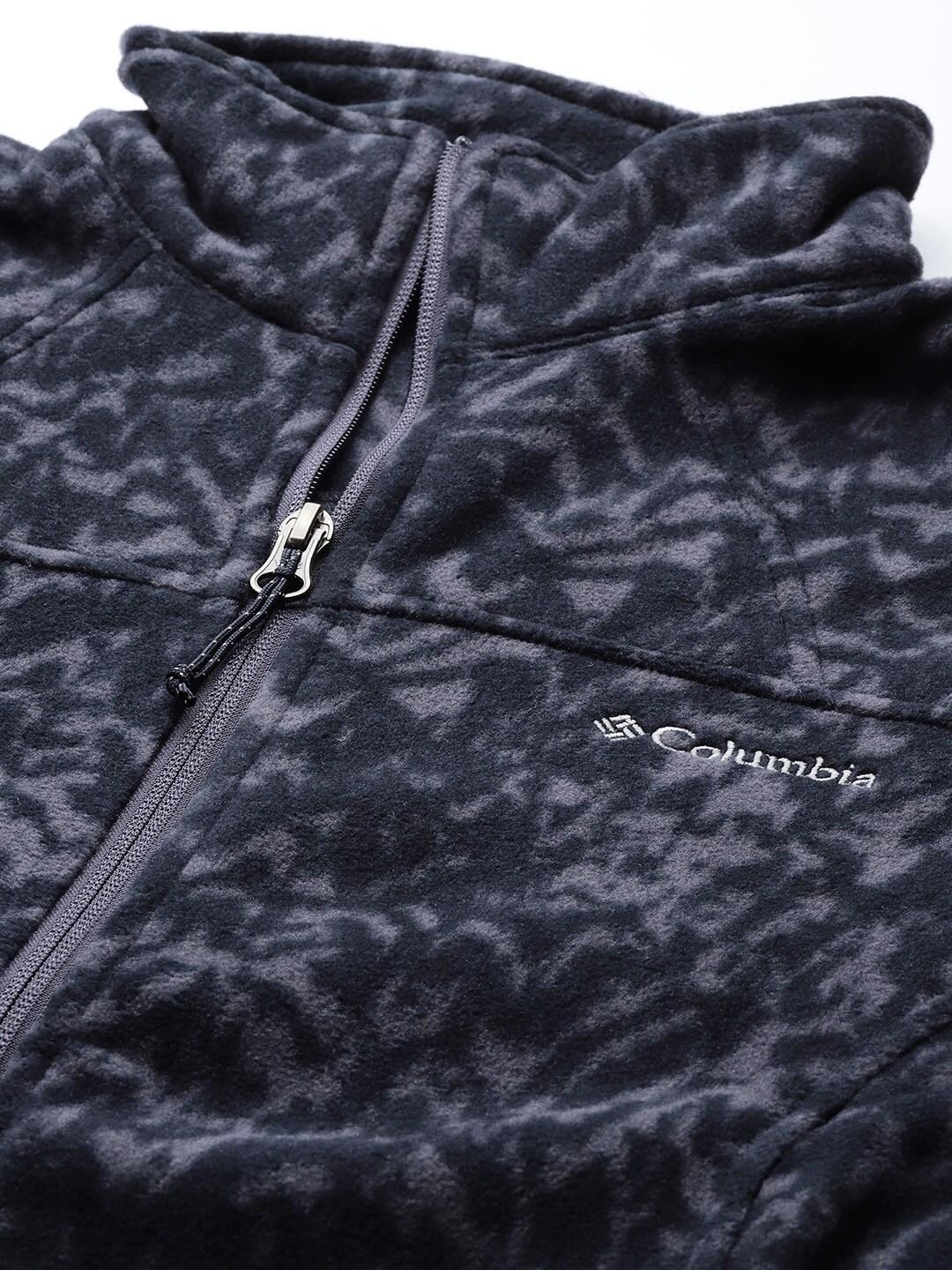 Columbia Women Navy Blue Fast Trek Printed Jkt - Image 8