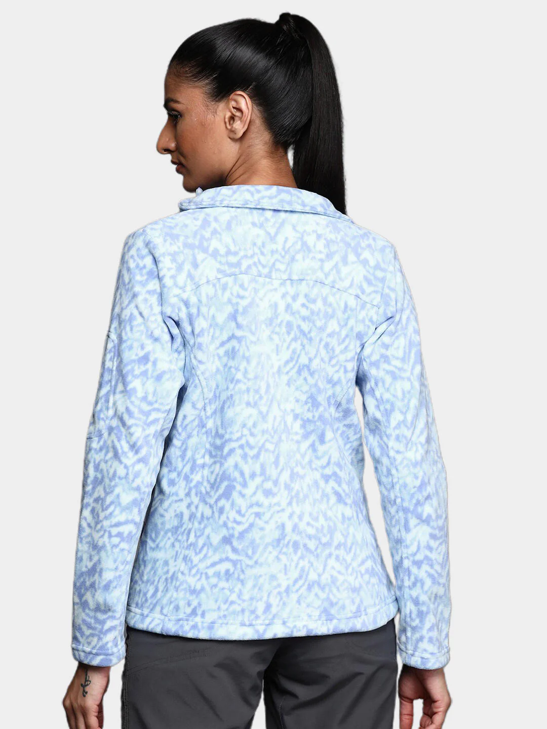 Columbia Women Purple Fast Trek Printed Jkt - Image 11