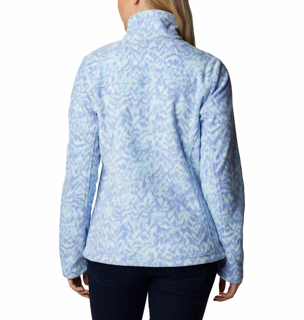 Columbia Women Purple Fast Trek Printed Jkt - Image 6