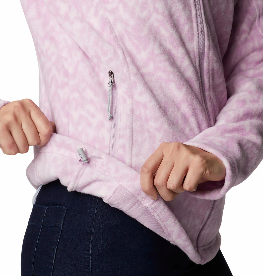 Columbia Women Purple Fast Trek Printed Jkt - Image 5