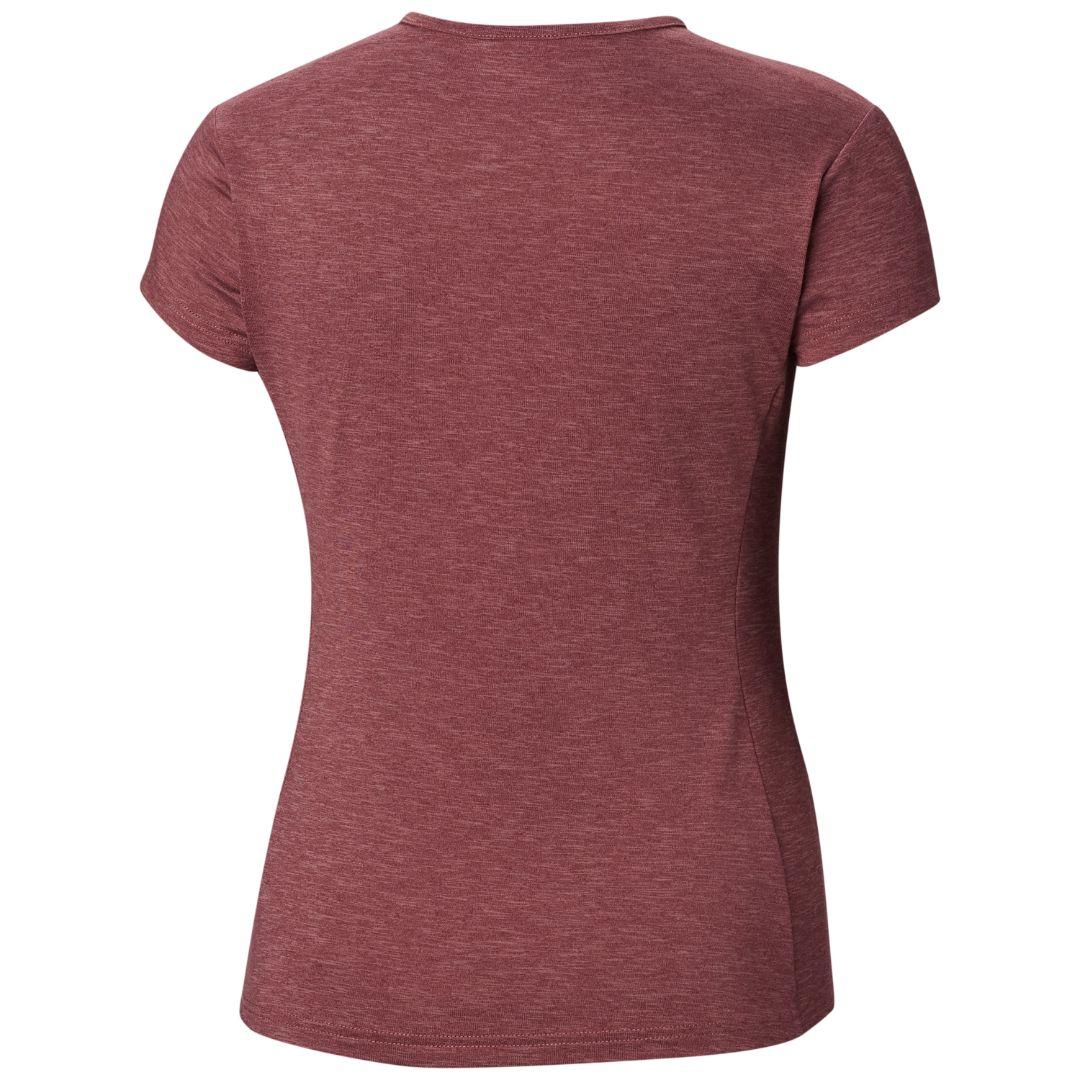Columbia Women Purple Firwood Camp Tee (Sun Protection) - Image 2