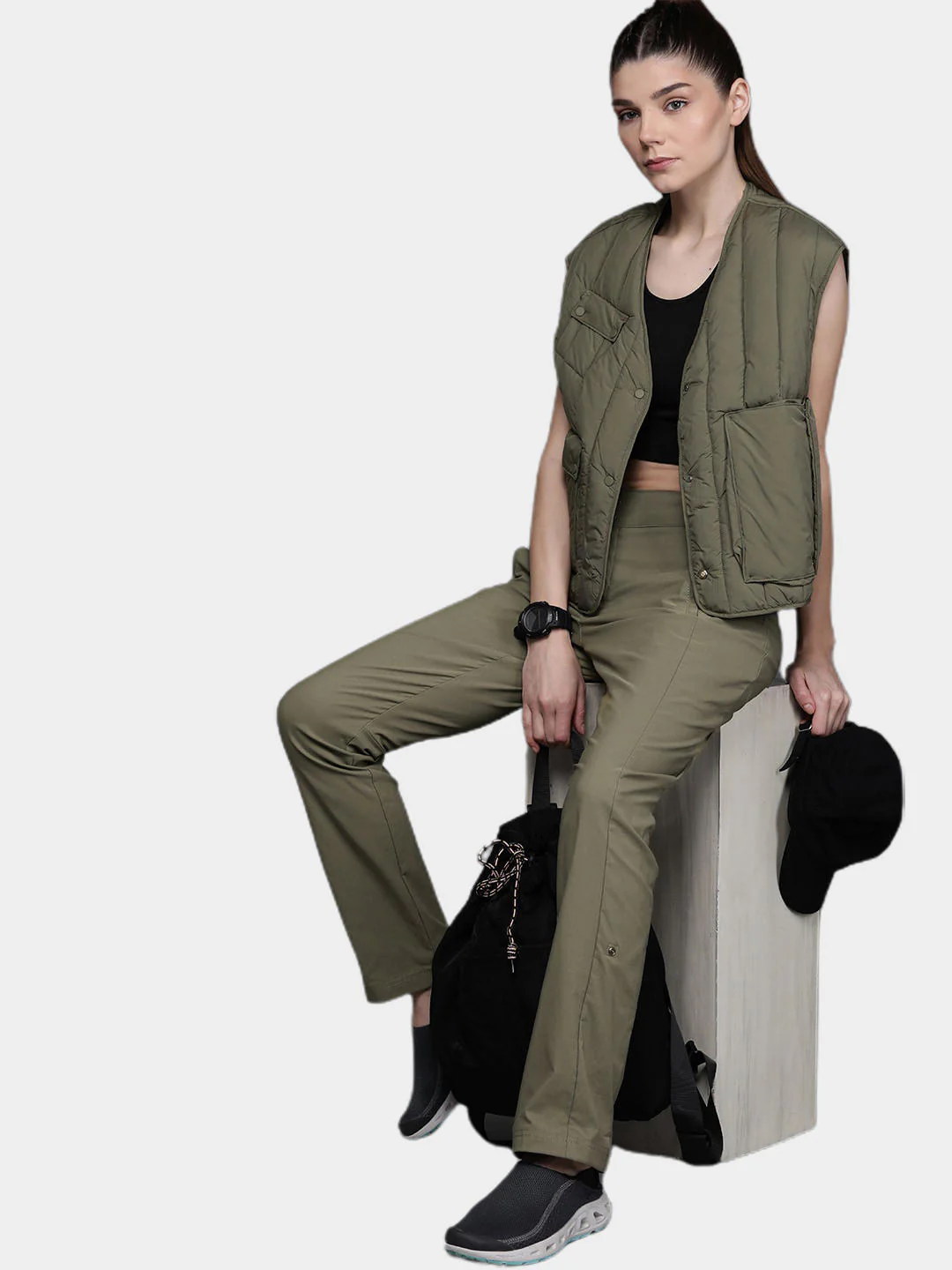 Columbia Women Green Firwood Core Pant (Sun Protection) - Image 11