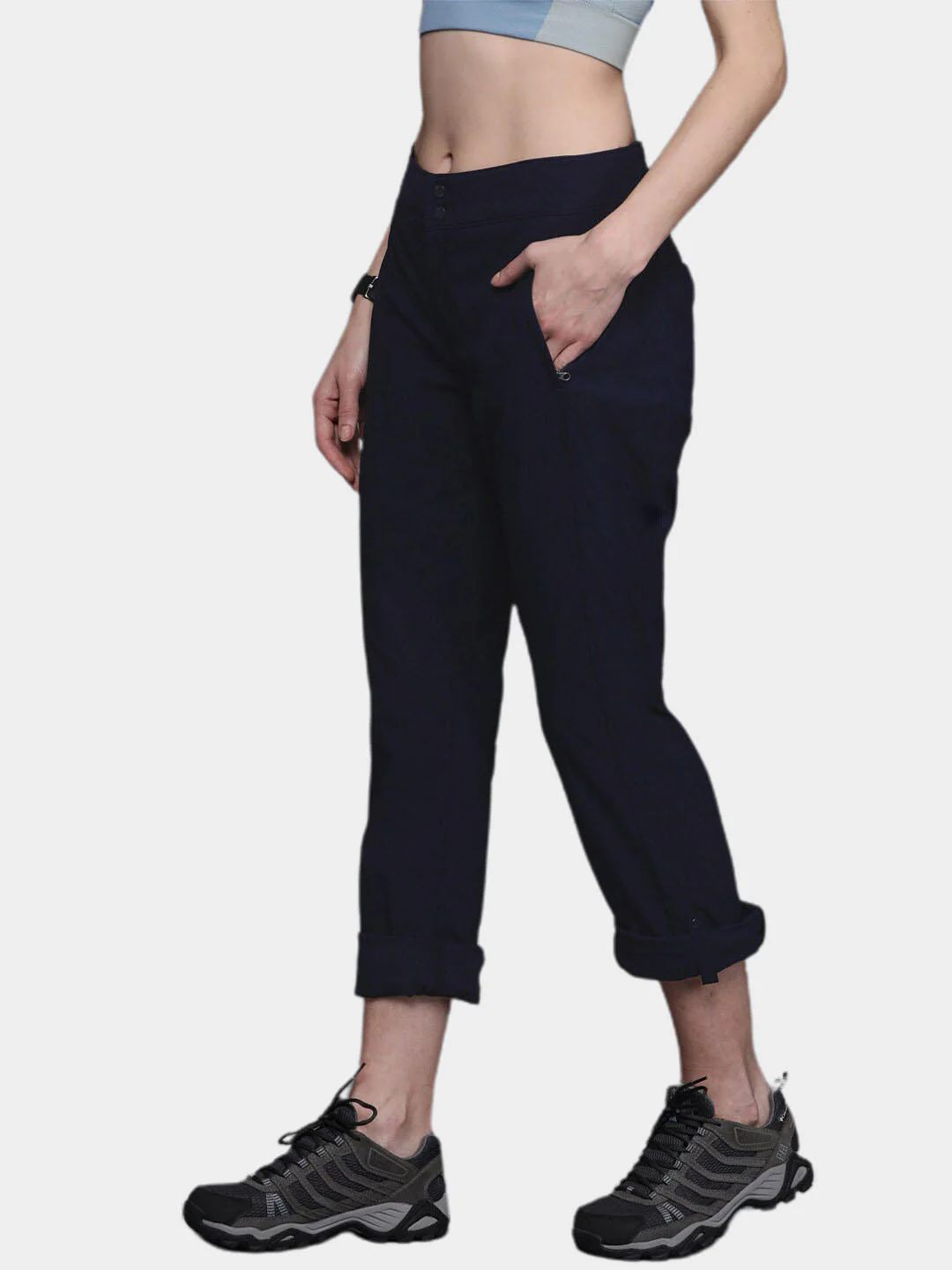 Columbia Women Navy Blue Firwood Core Pant (Sun Protection) - Image 14