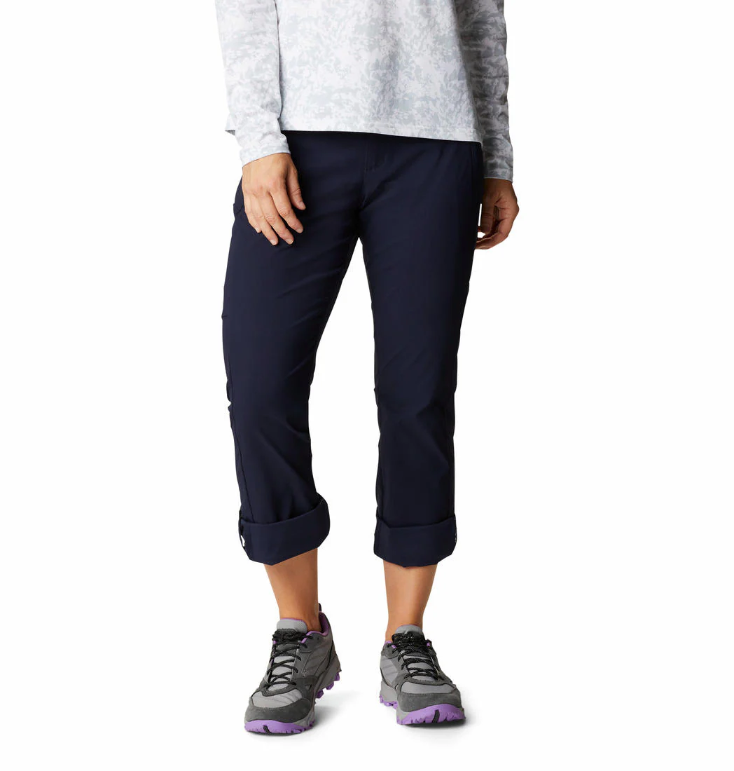 Columbia Women Navy Blue Firwood Core Pant (Sun Protection) - Image 4