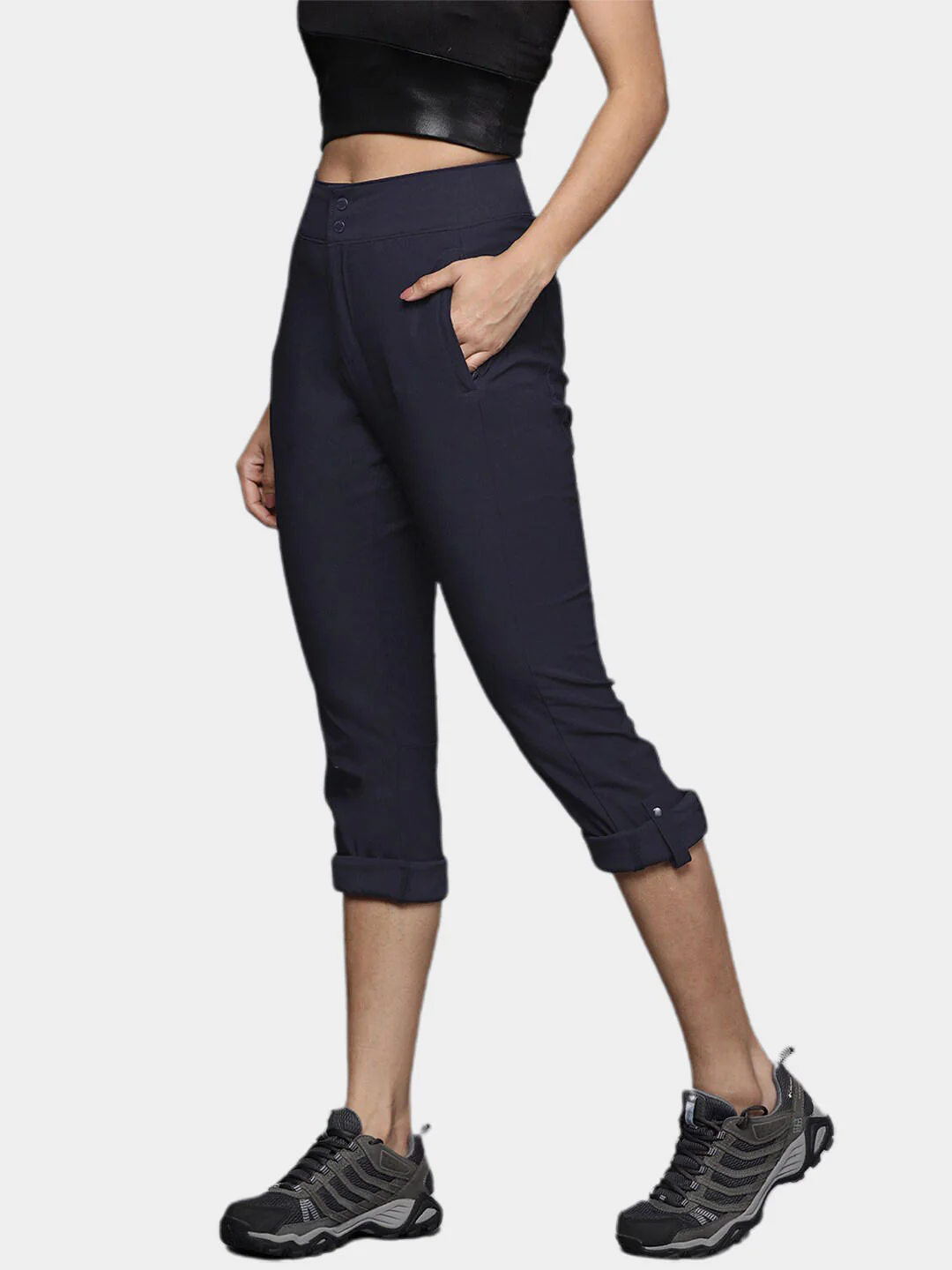 Columbia Women Navy Blue Firwood Core Pant (Sun Protection) - Image 13
