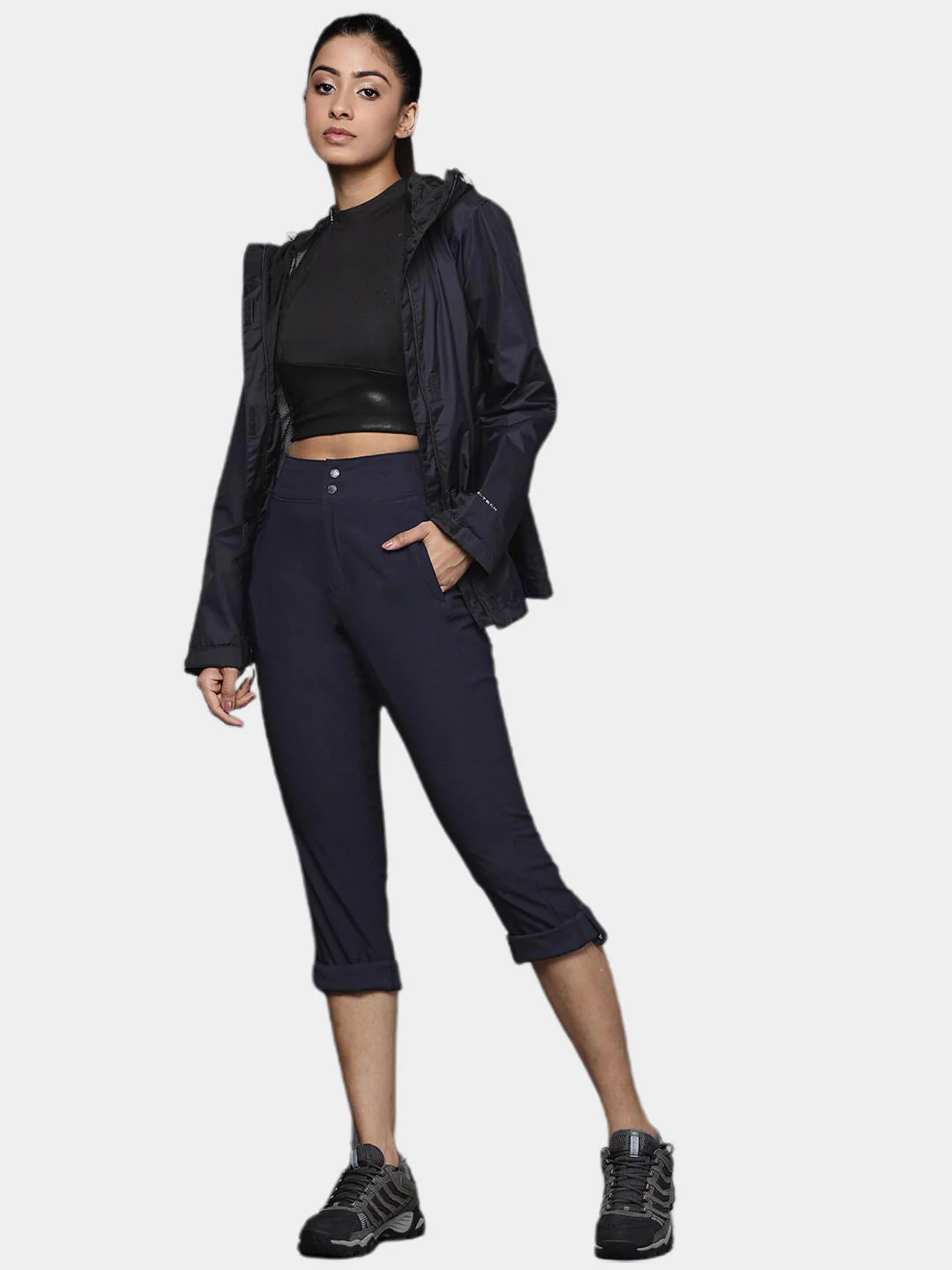 Columbia Women Navy Blue Firwood Core Pant (Sun Protection) - Image 15