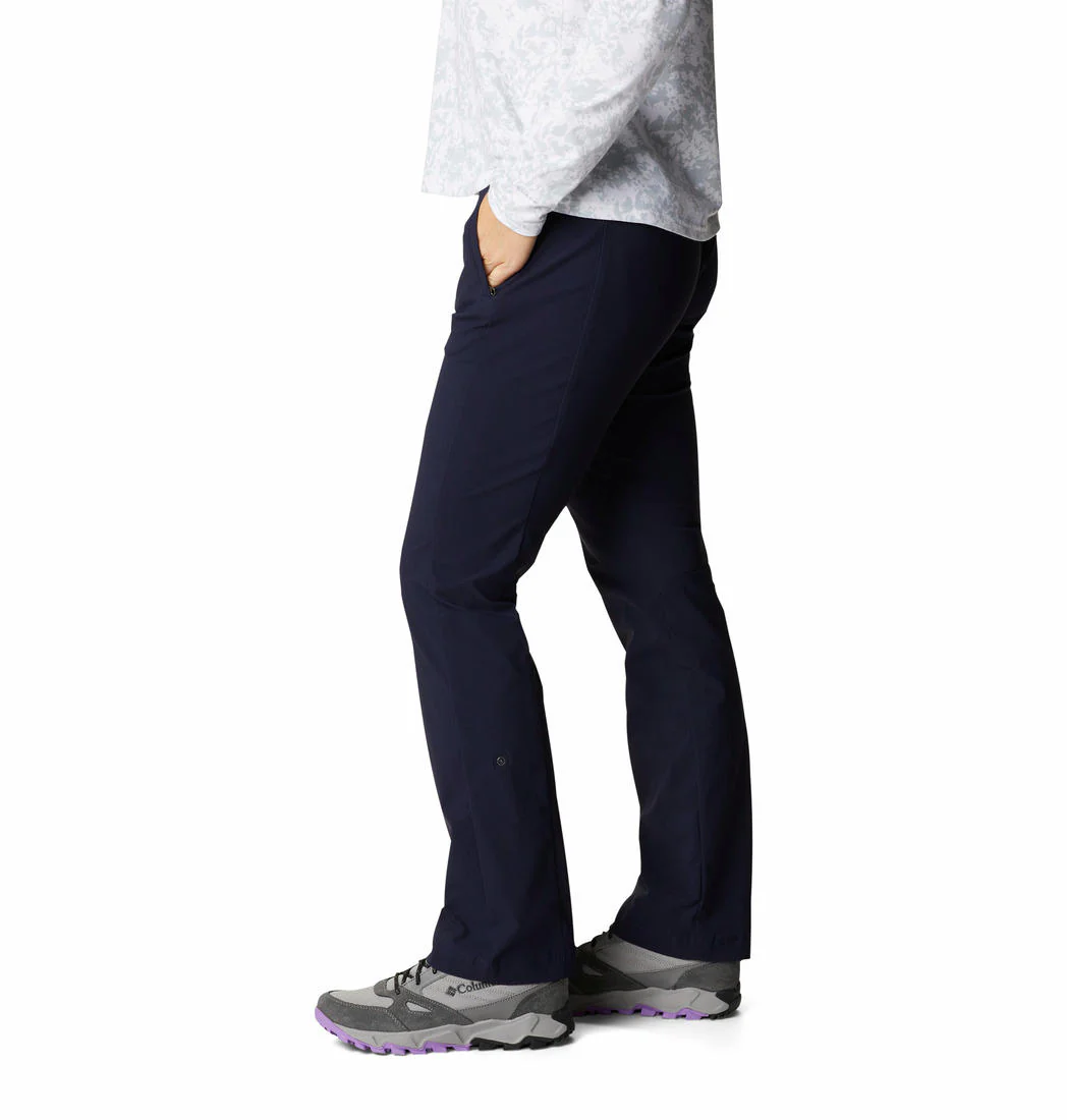 Columbia Women Navy Blue Firwood Core Pant (Sun Protection) - Image 2