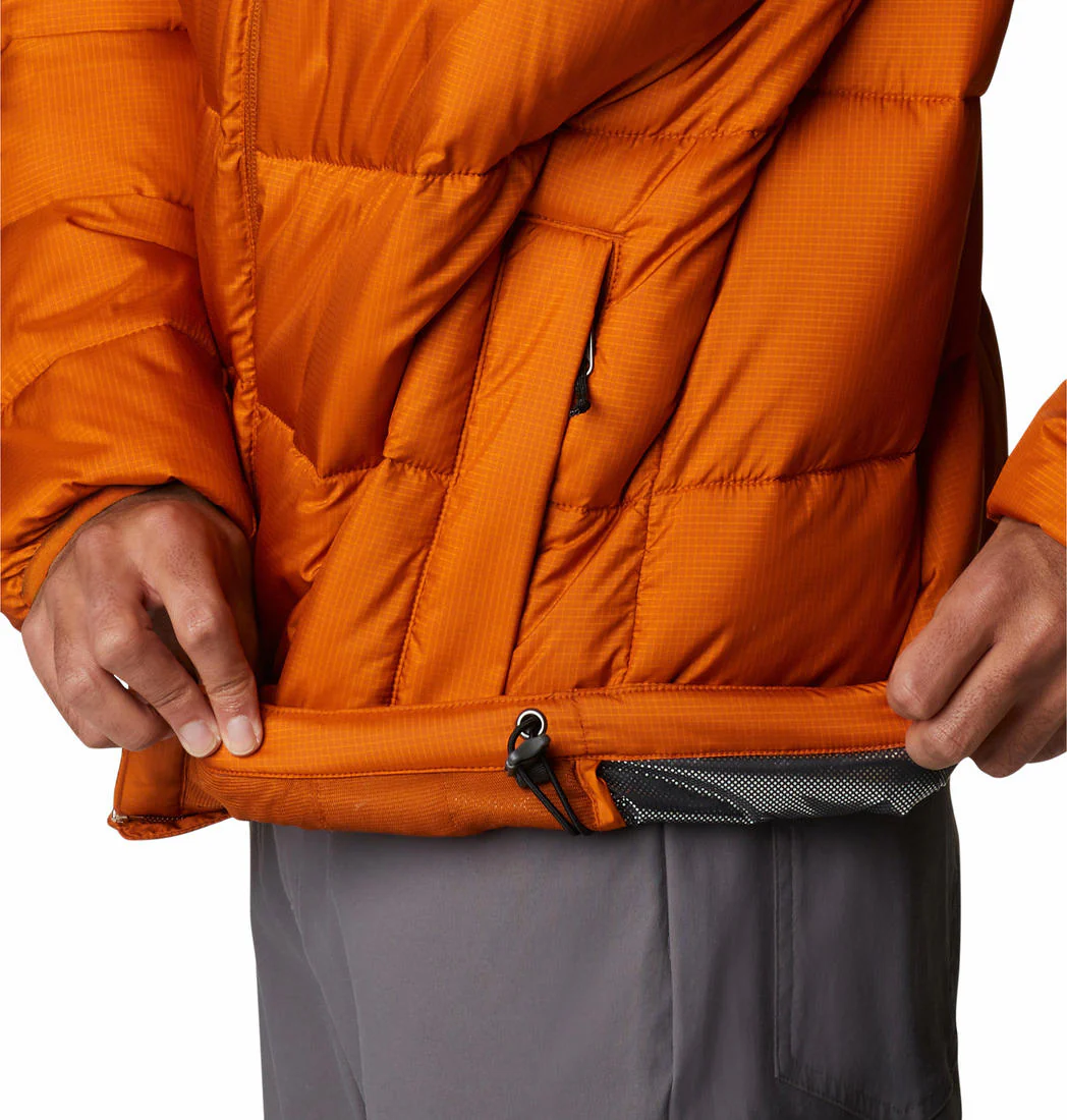 Columbia Men Orange Fivemile Butte Hooded Jacket - Image 5