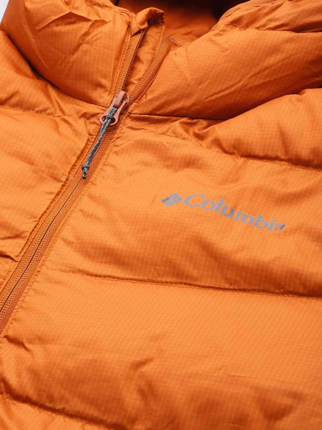 Columbia Men Orange Fivemile Butte Hooded Jacket - Image 8