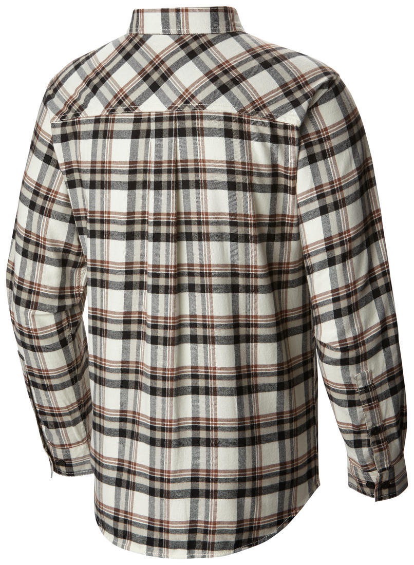 Columbia Men White Flare Gun Flannel III Long Sleeve Shirt - Image 2