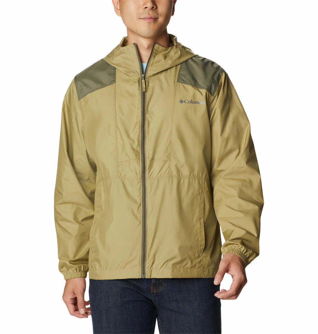 Columbia Men Green Flashback Windbreaker