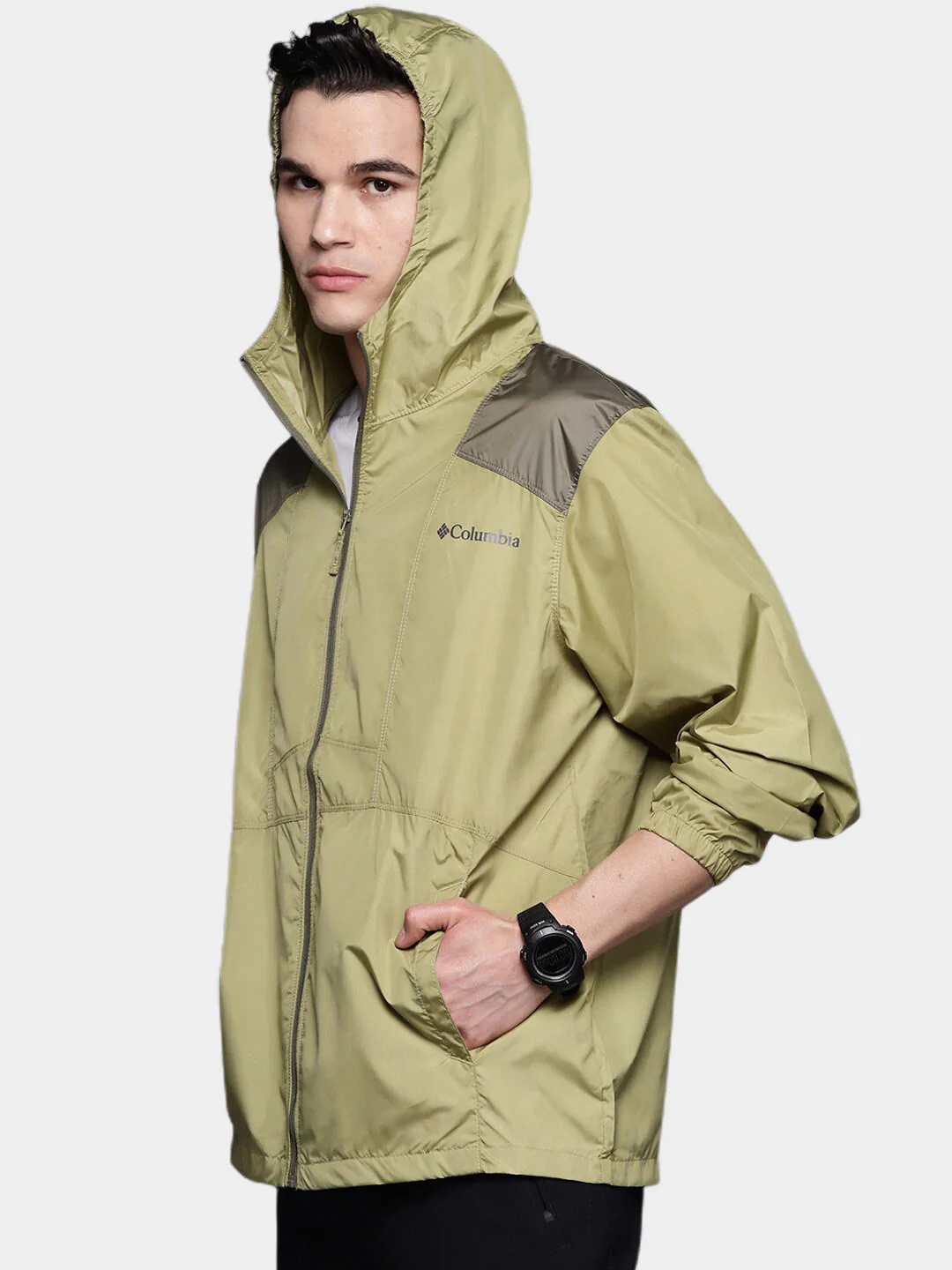 Columbia Men Green Flashback Windbreaker - Image 10